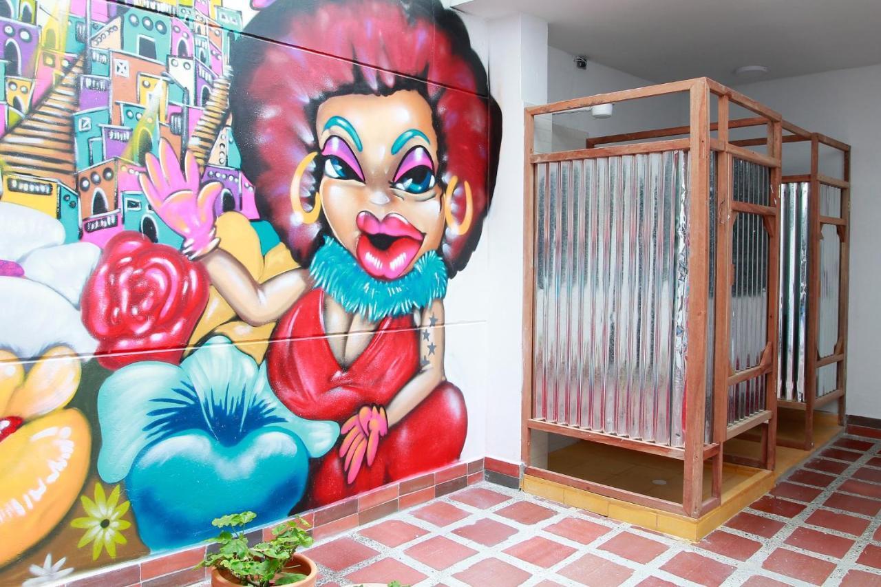 Casa Tuvia Parque Hostel Medellín Exterior foto