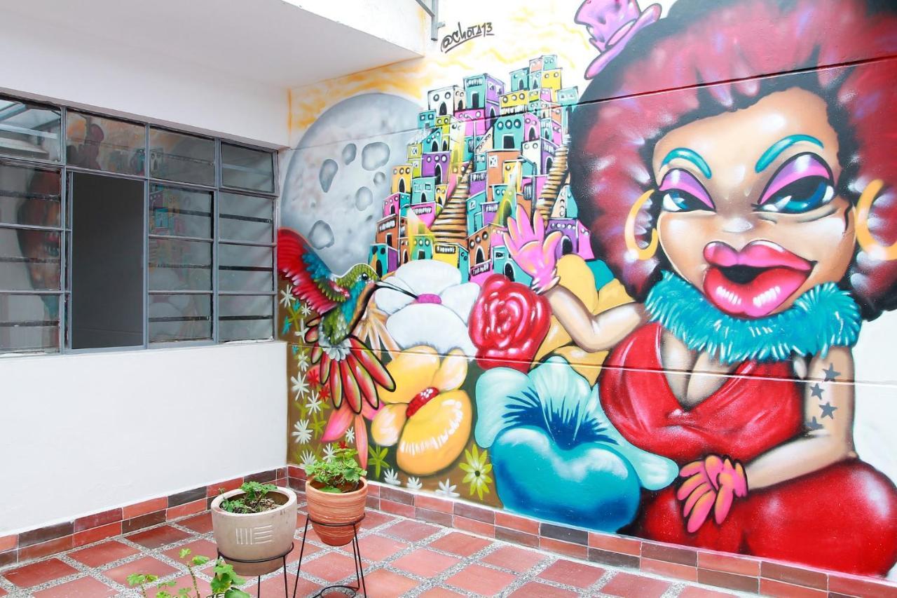 Casa Tuvia Parque Hostel Medellín Exterior foto